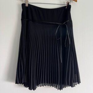 Vintage Papaya pleated skirt